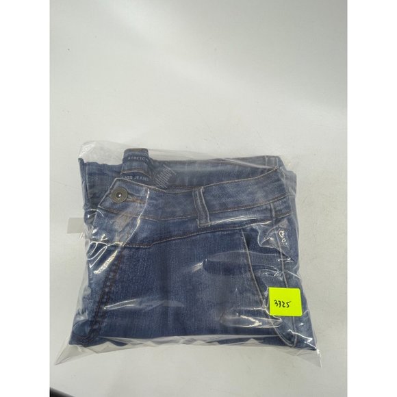 Bill Blass Mid Rise Medium Wash Straight Leg Button Pockets Denim Jeans Size 14 - Picture 16 of 16